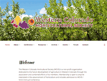 Tablet Screenshot of coloradofruit.org